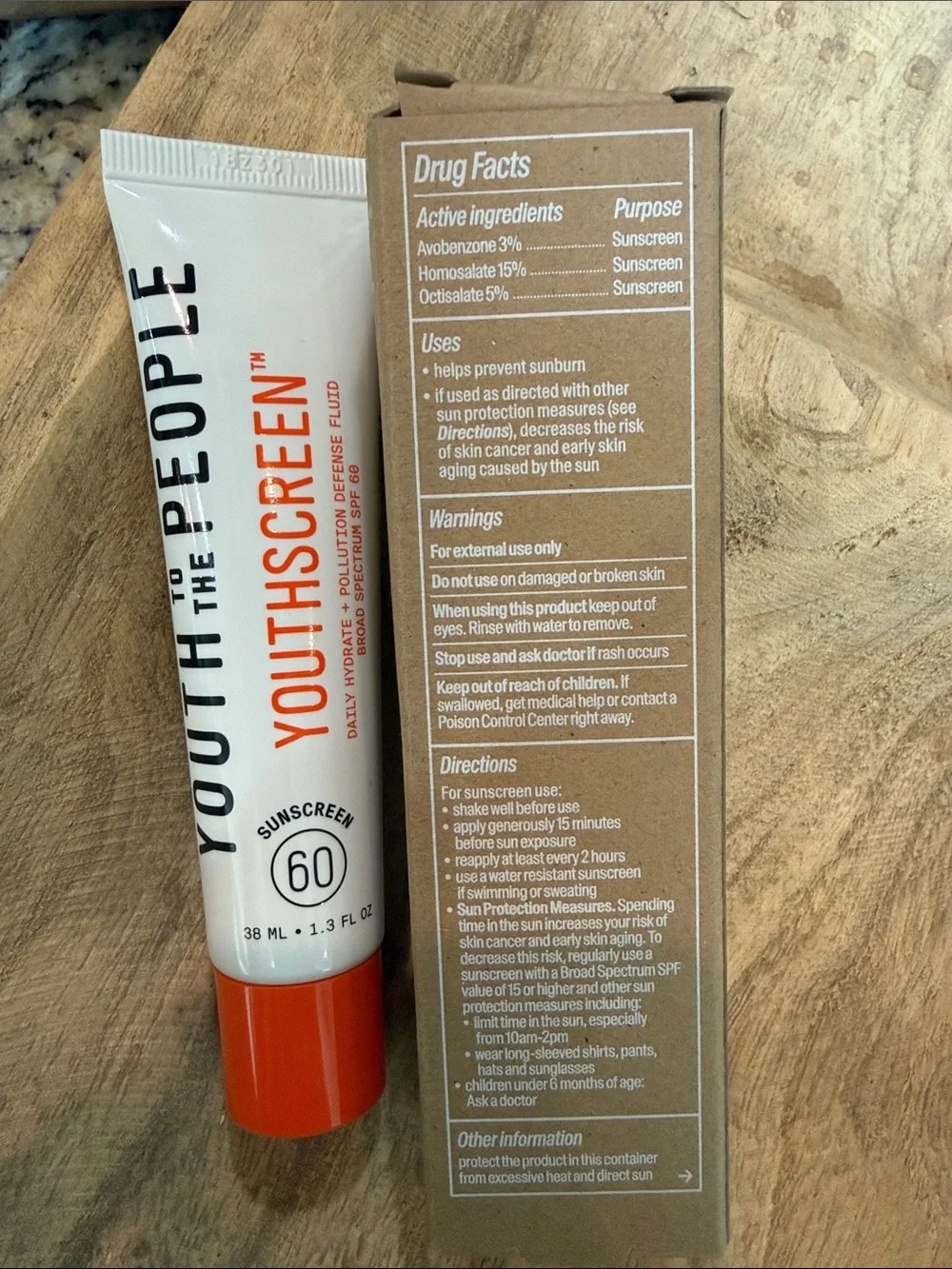 Youth To The People Youthscreen SPF 60 Sunscreen - Orange